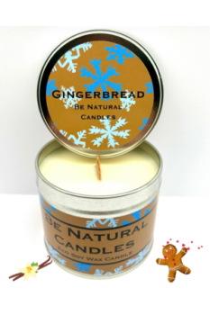 Be Natural soy wax candle- Gingerbread.