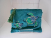 Velvet Turtle Purse