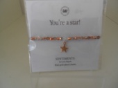 Carrie Elspeth Sentiment Bracelet