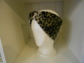 Leopard Print Velvet Headband